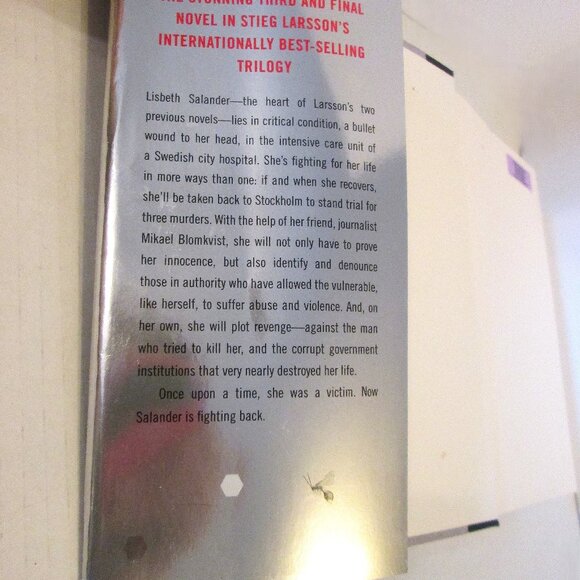 NWT(Book)The Girl Who Kicked The Hornet's Nest novel by Stieg Larsson, author of - Picture 2 of 7